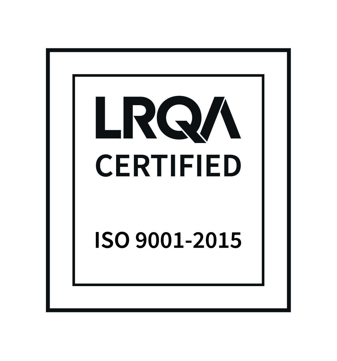 Baseblue is certified in BS EN ISO 9001:2015
